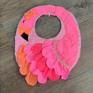Flamingo bib